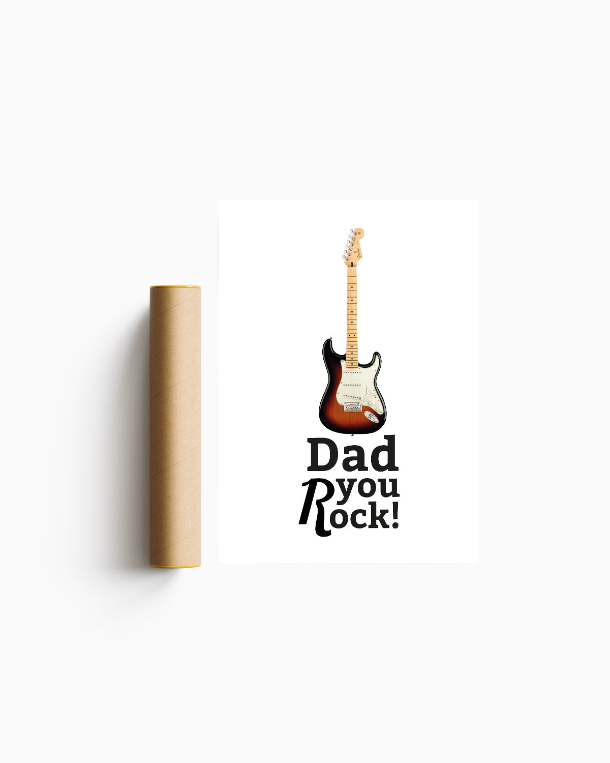 Poster Dad you rock