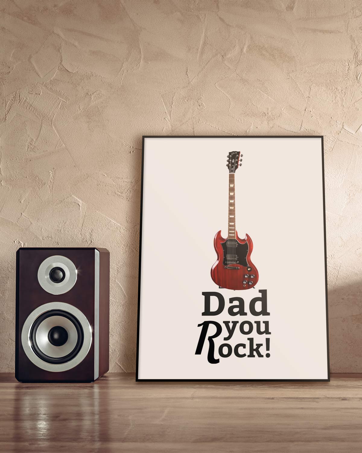Poster Dad you rock