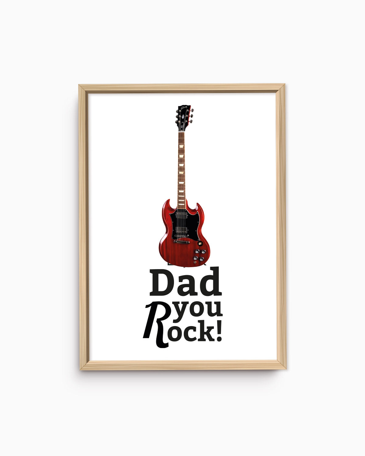 Poster Dad you rock