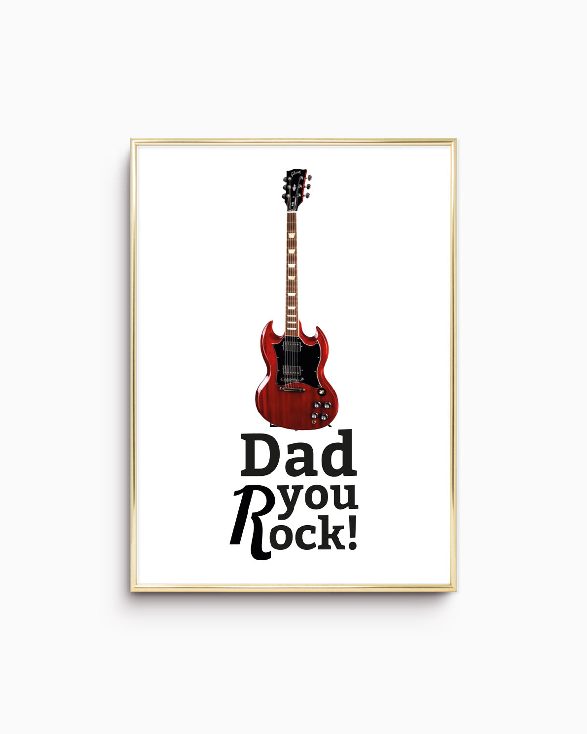 Poster Dad you rock