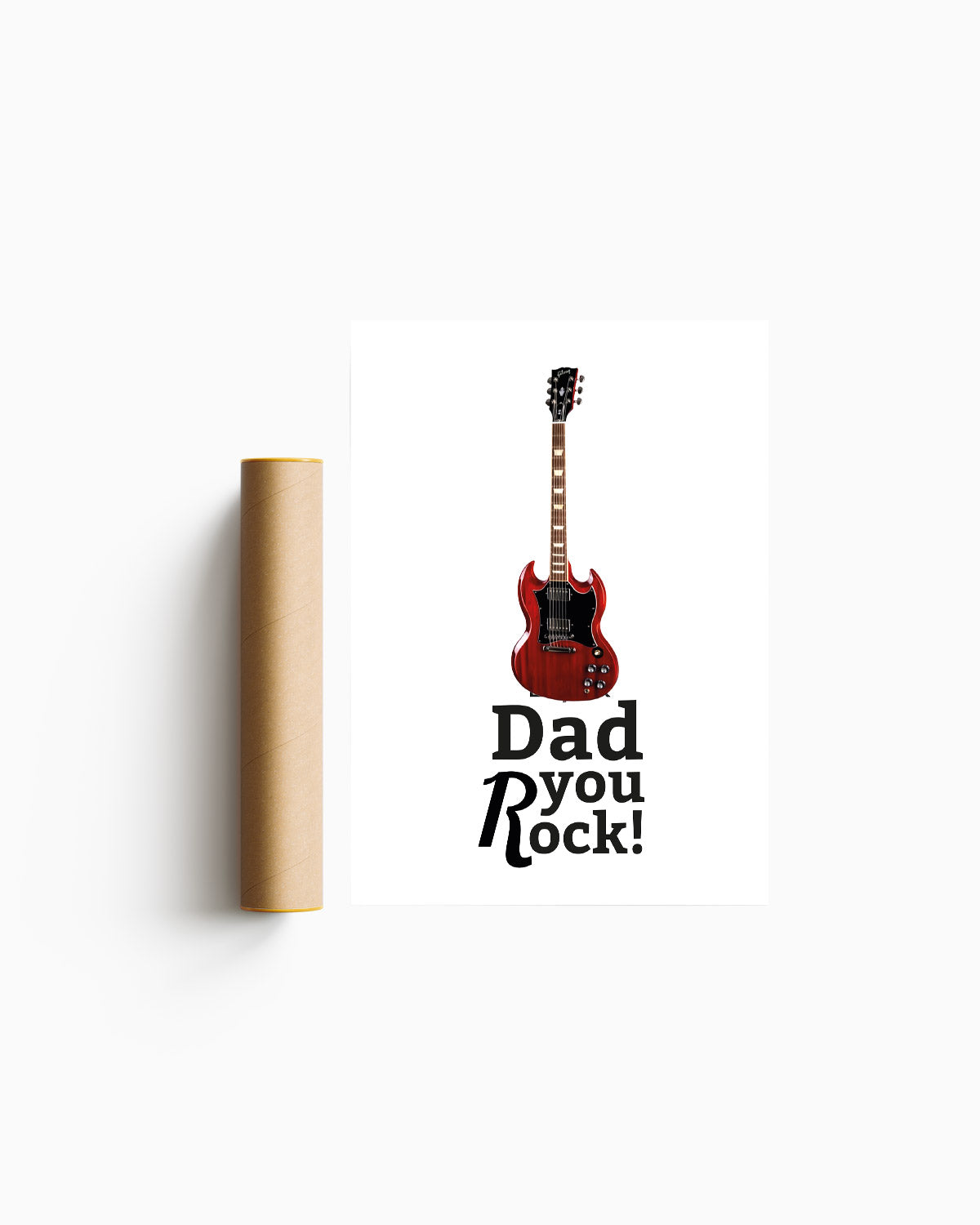Poster Dad you rock