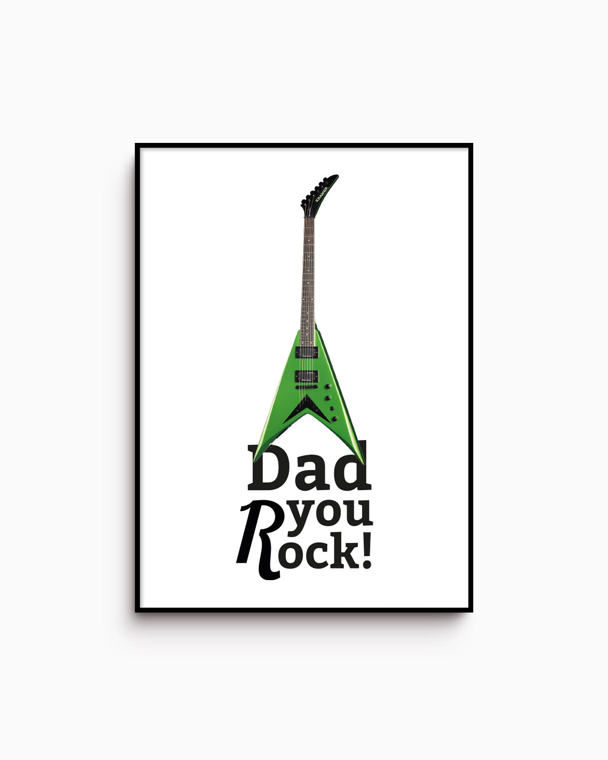 Poster Dad you rock
