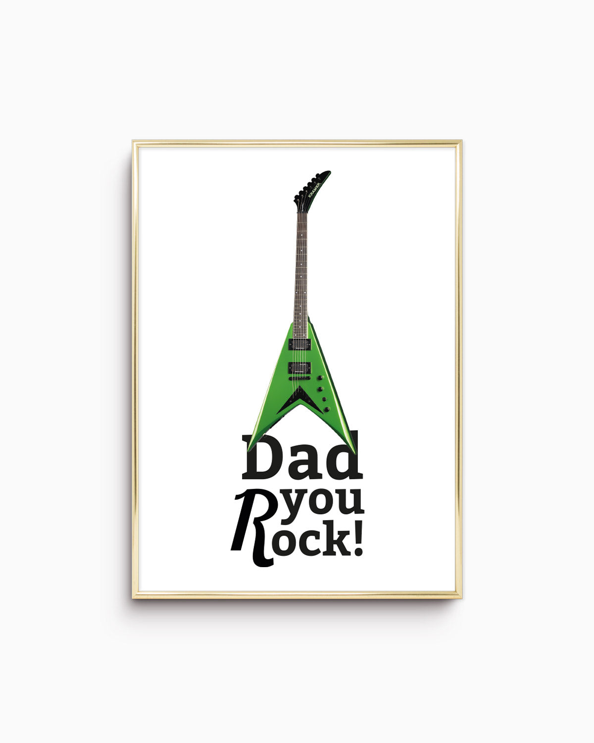 Poster Dad you rock