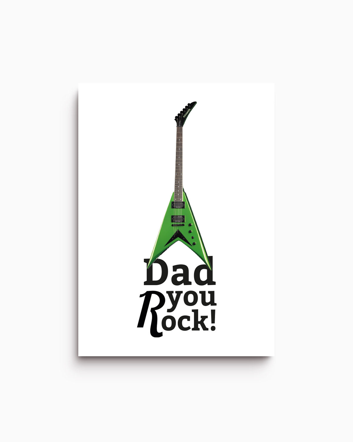 Poster Dad you rock