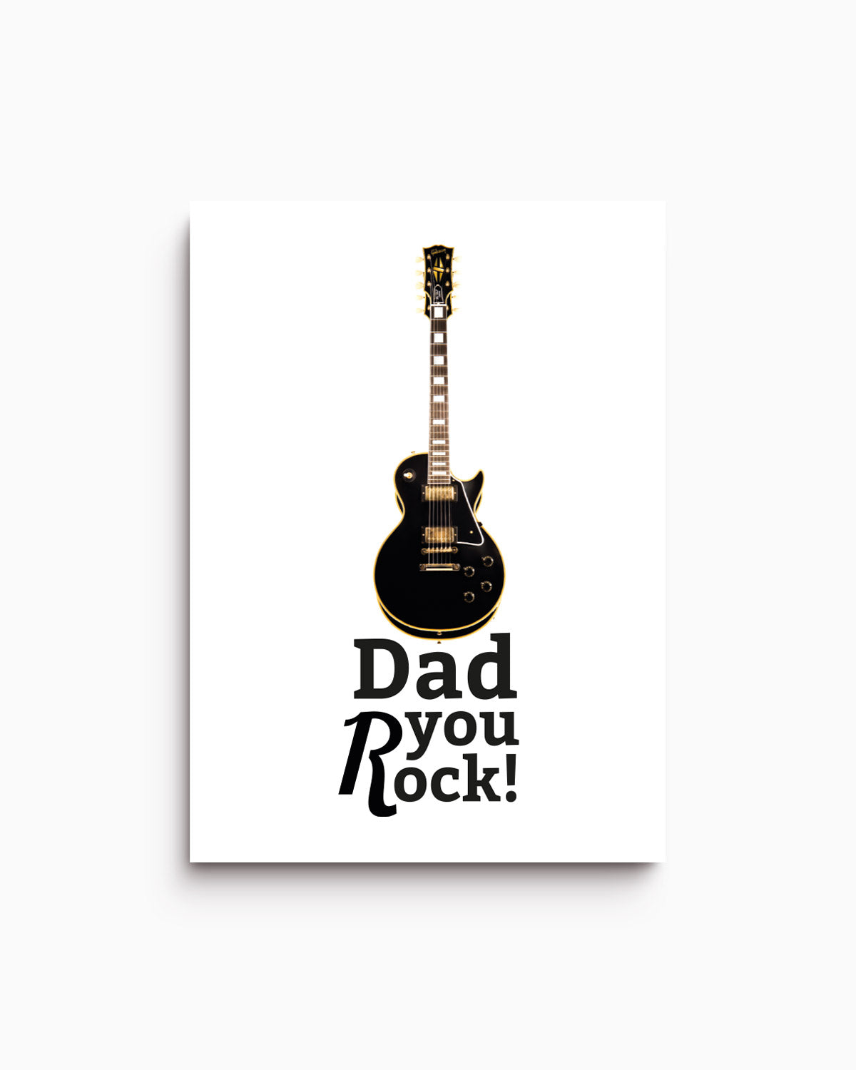Poster Dad you rock