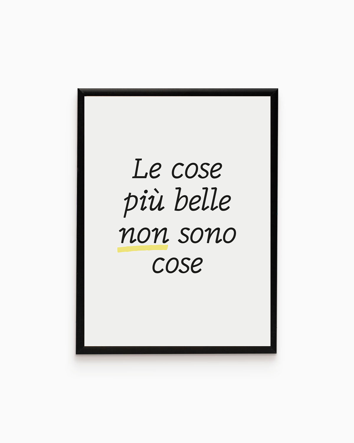 poster Typography con testi e citazioni, decorazione casa ideale per ambienti moderni
