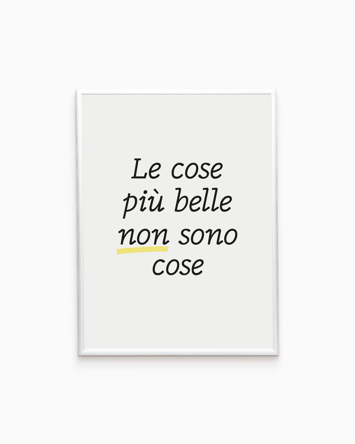 poster Typography con testi e citazioni, decorazione casa ideale per ambienti moderni