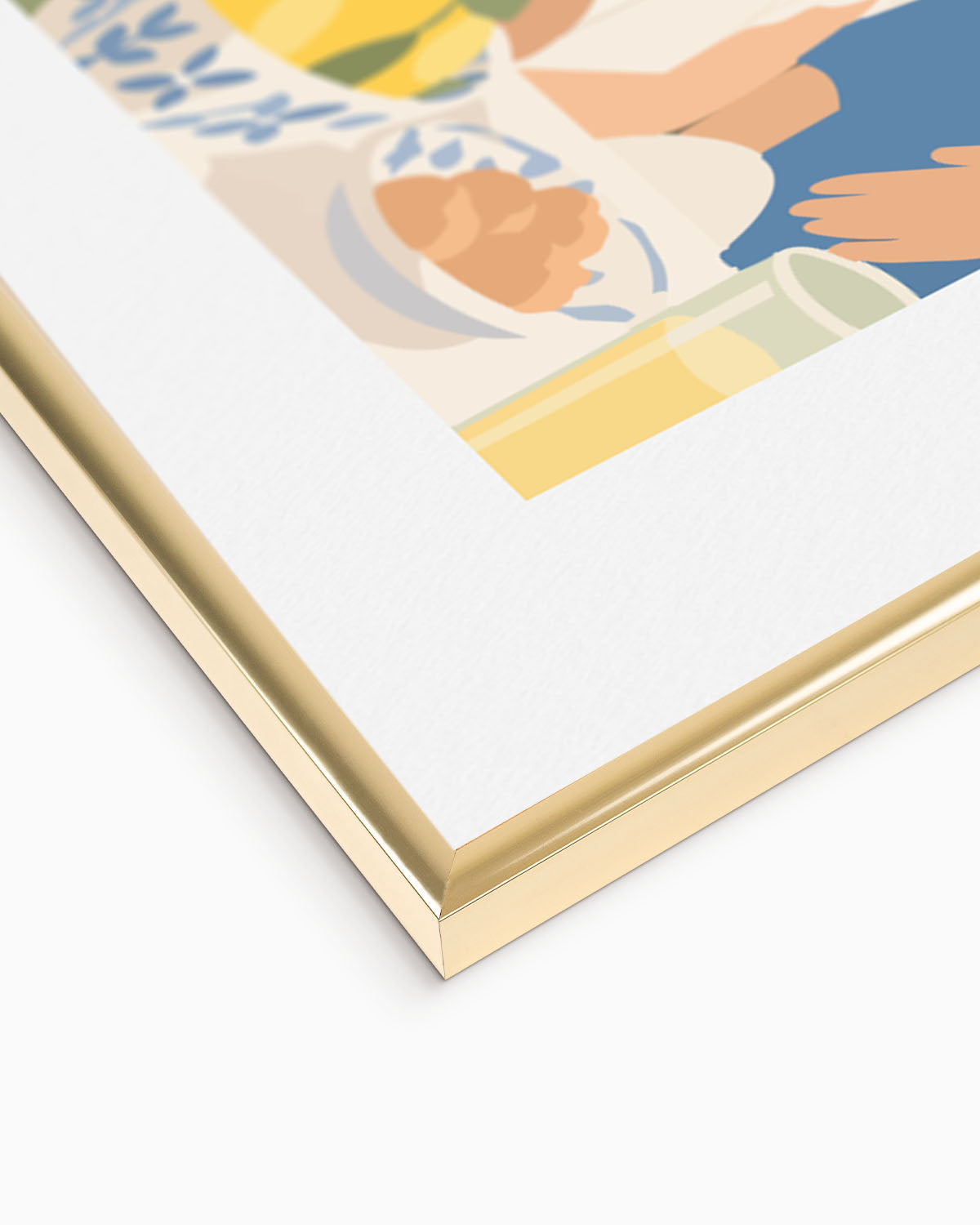 Poster Personalizzato Ritratto Flat