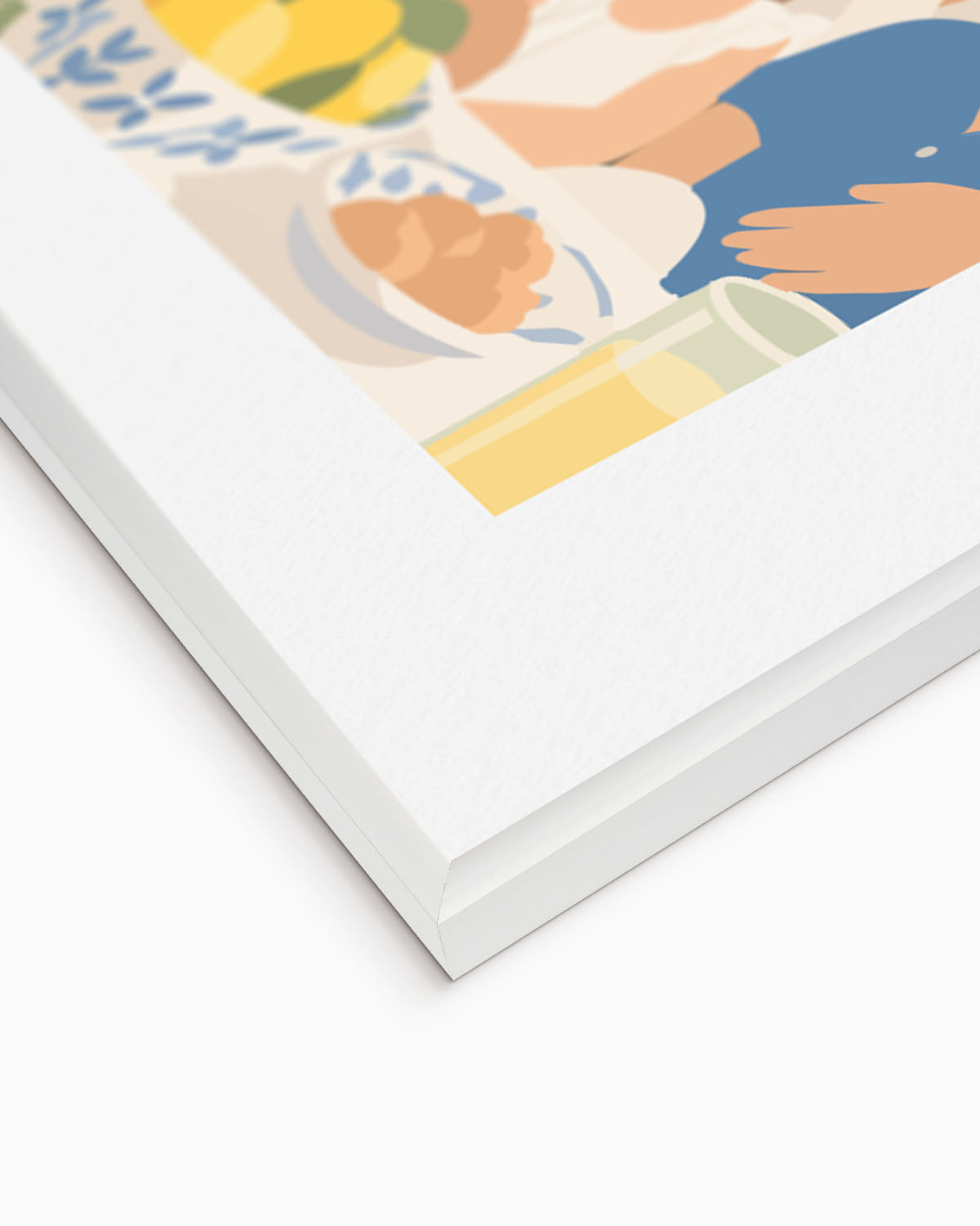 Poster Personalizzato Ritratto Flat