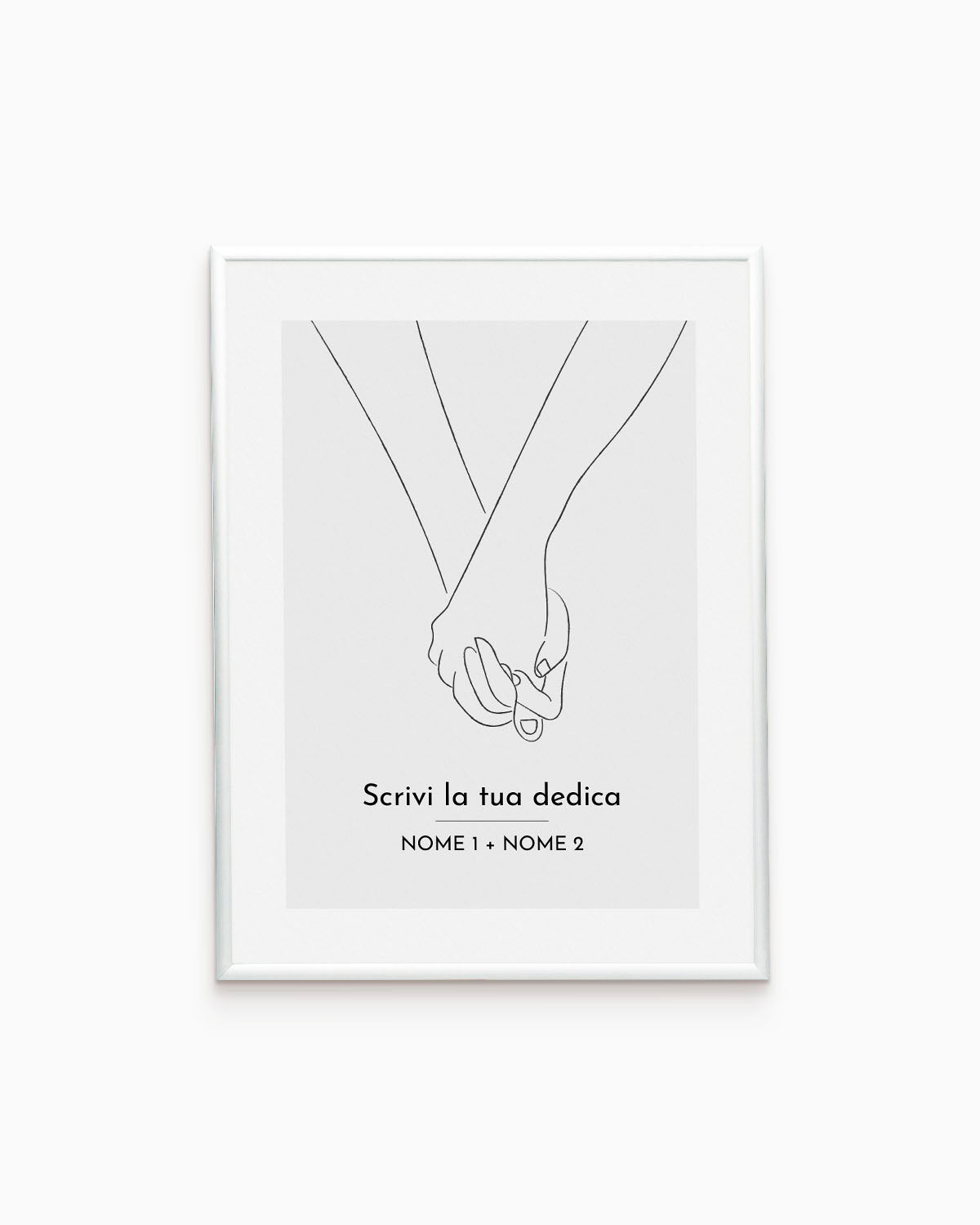 poster personalizzato moderno idea regalo, complemento d'arredo