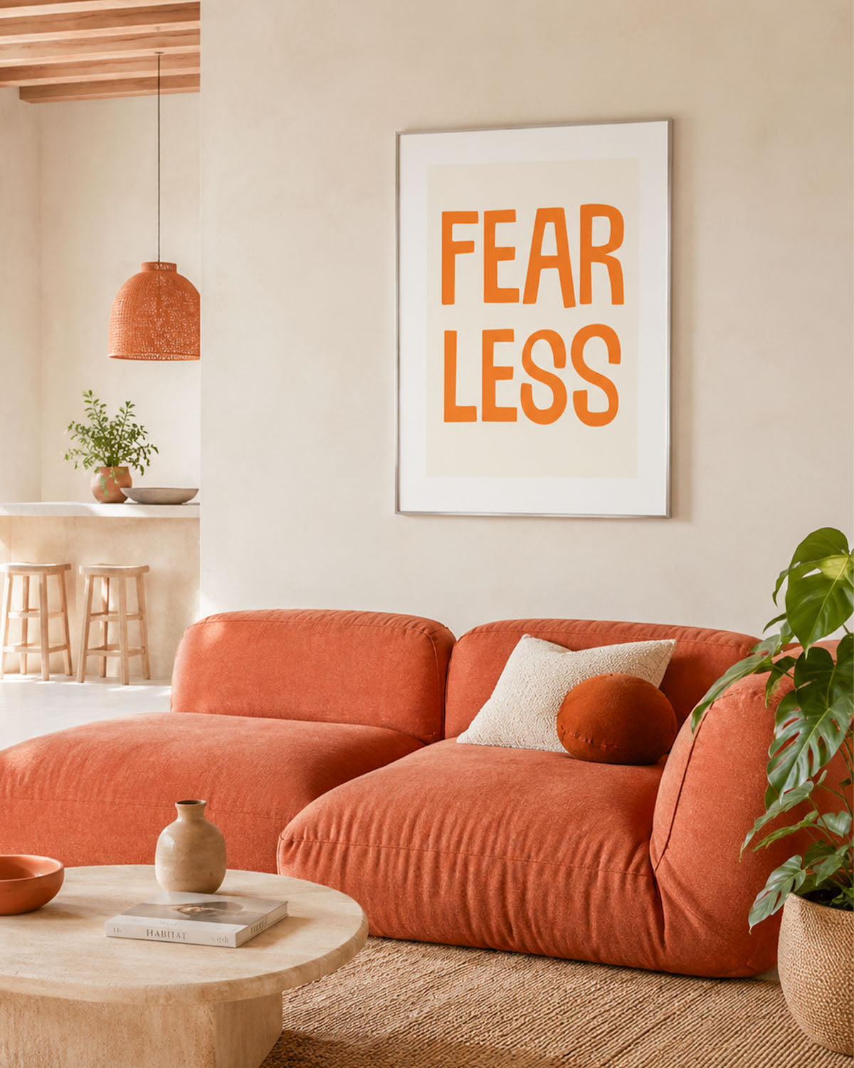 poster Typography con testi e citazioni, decorazione casa ideale per ambienti moderni