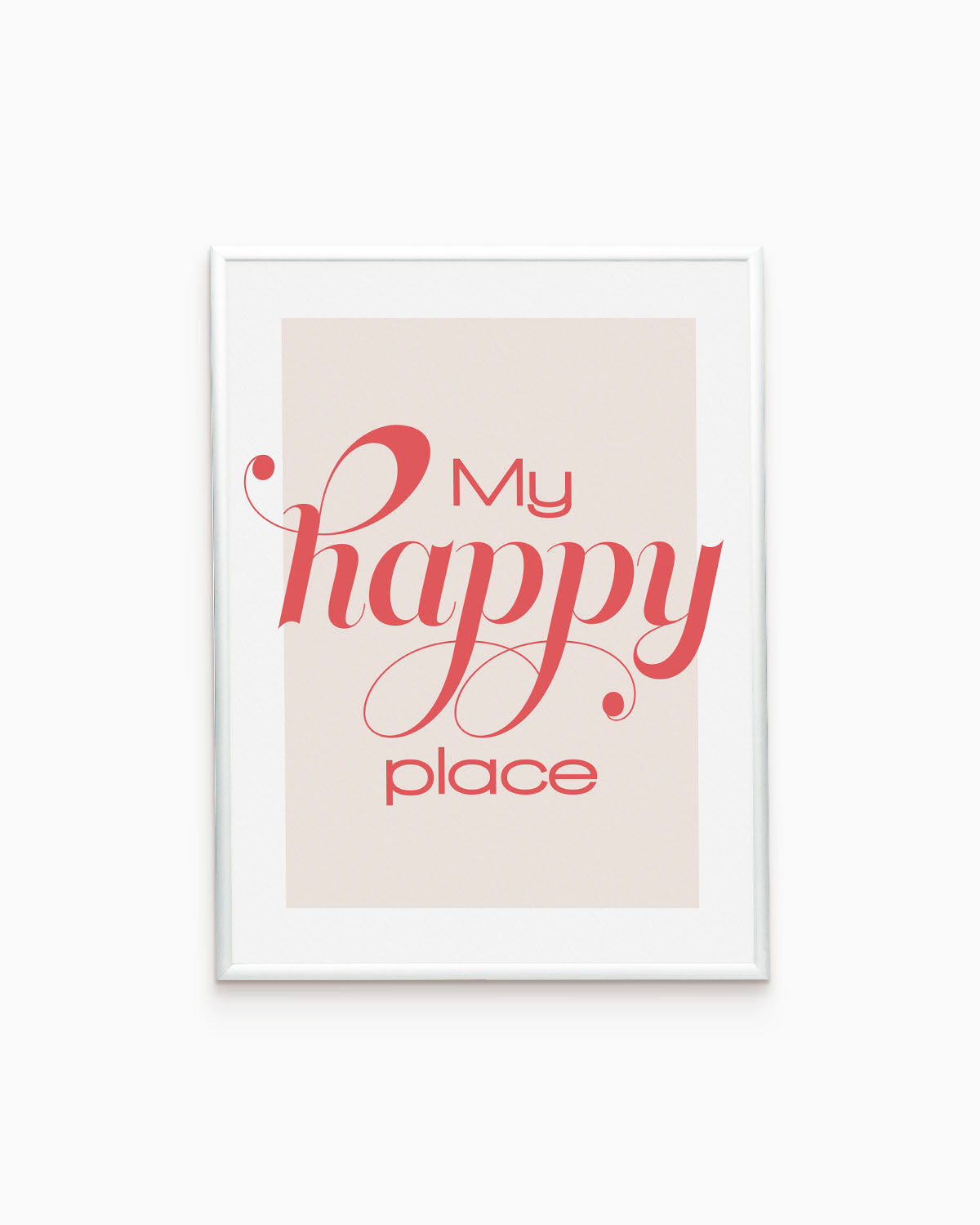 poster Typography con testi e citazioni, decorazione casa ideale per ambienti moderni