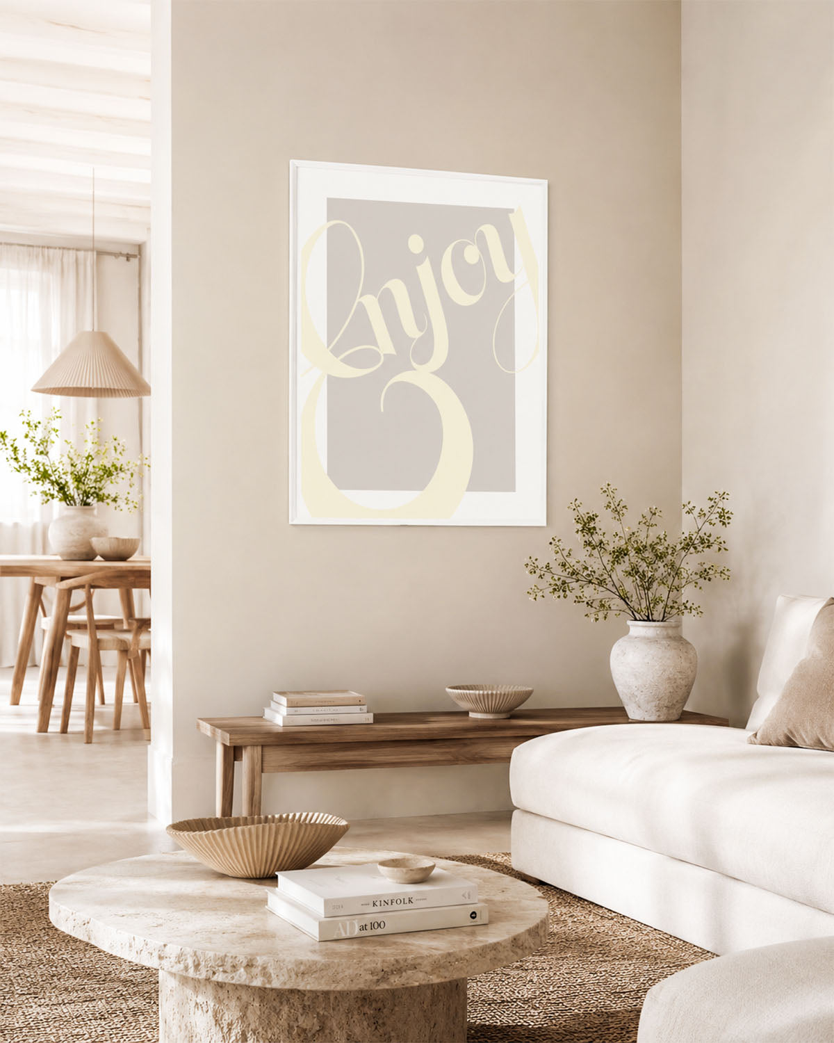 poster Typography con testi e citazioni, decorazione casa ideale per ambienti moderni