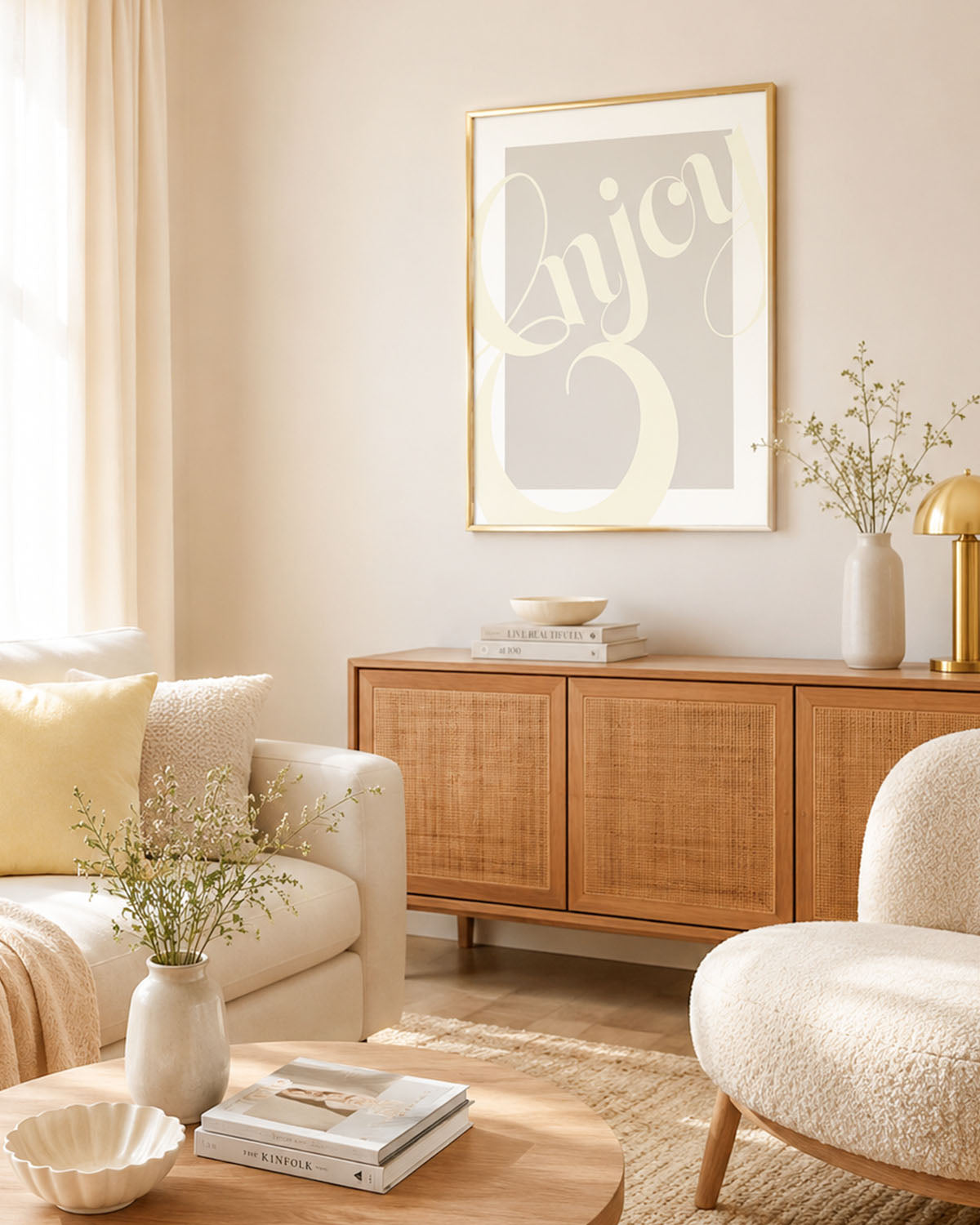 poster Typography con testi e citazioni, decorazione casa ideale per ambienti moderni