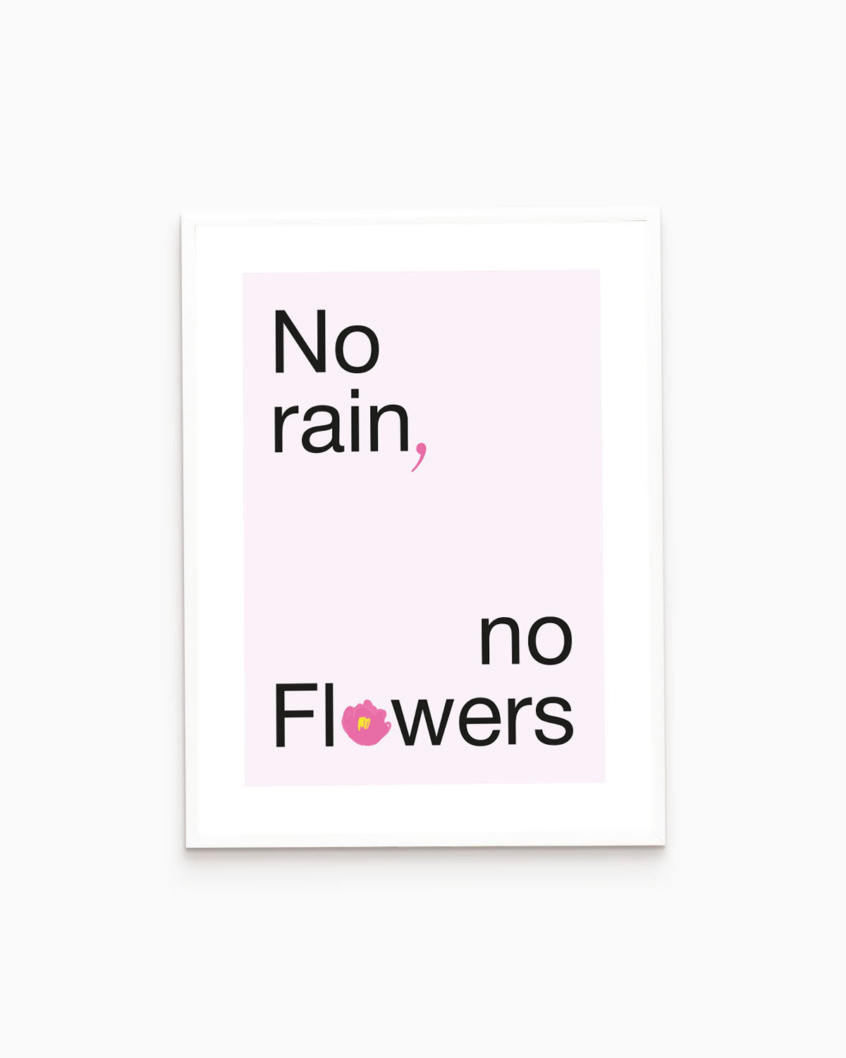 poster Typography con testi e citazioni, decorazione casa ideale per ambienti moderni