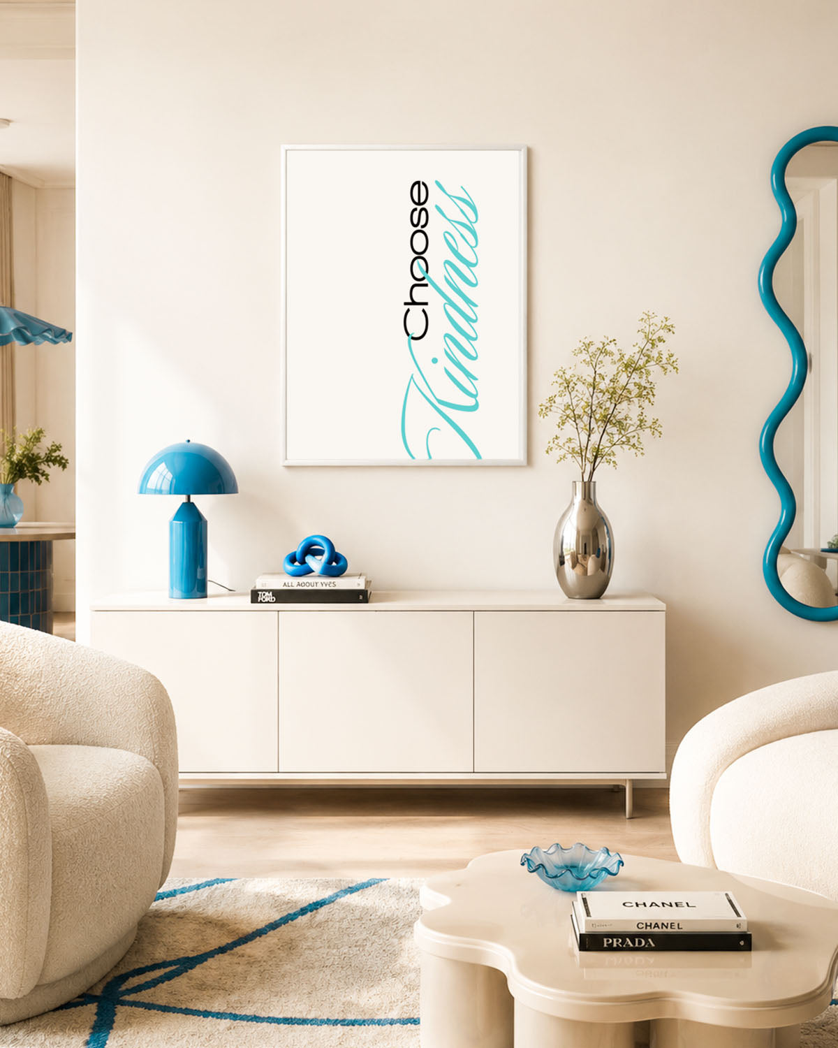 poster Typography con testi e citazioni, decorazione casa ideale per ambienti moderni