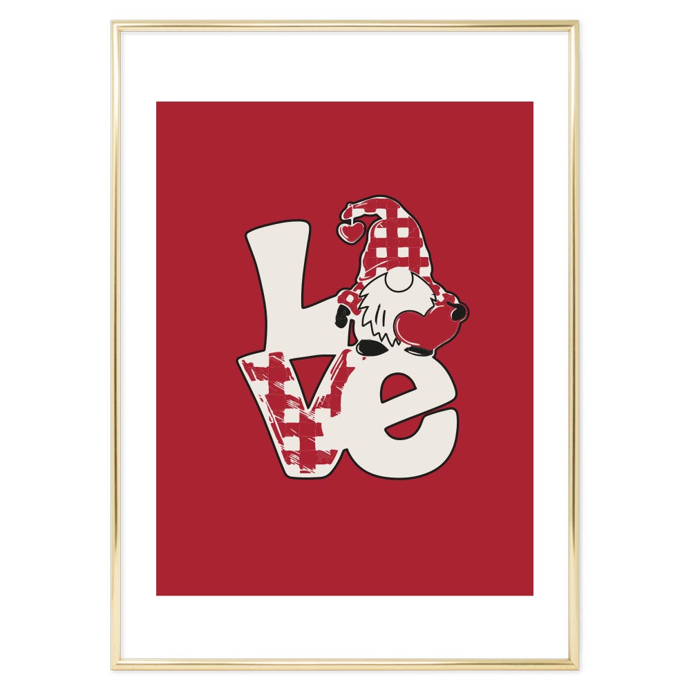 Poster Natalizio Love