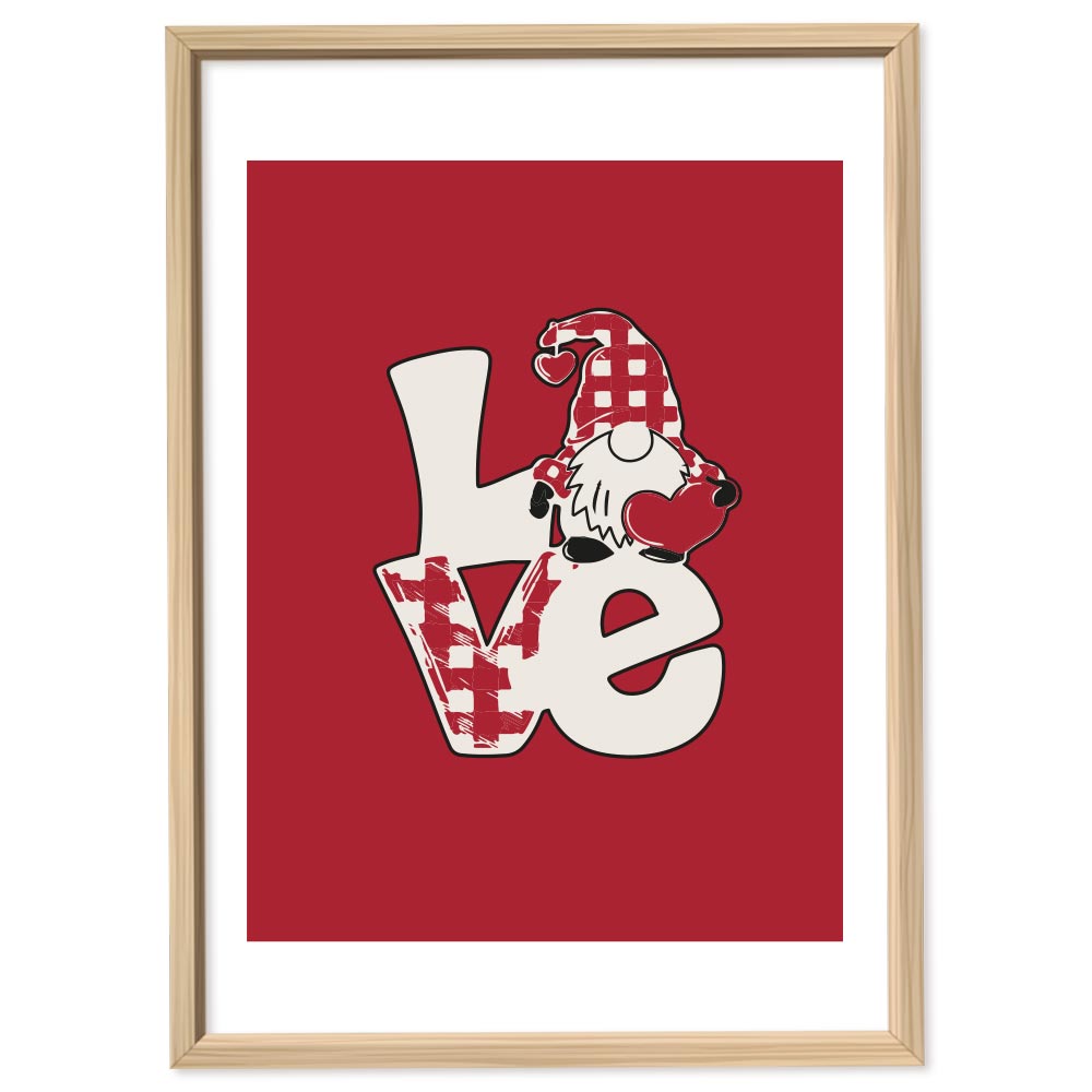 Poster Natalizio Love