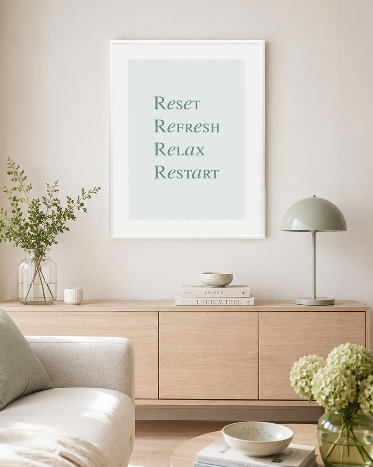 poster Typography con testi e citazioni, decorazione casa ideale per ambienti moderni