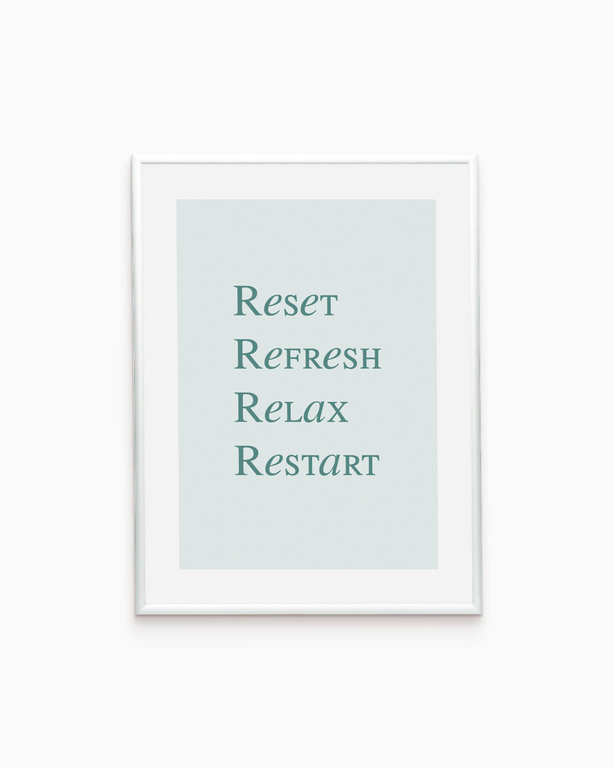 poster Typography con testi e citazioni, decorazione casa ideale per ambienti moderni