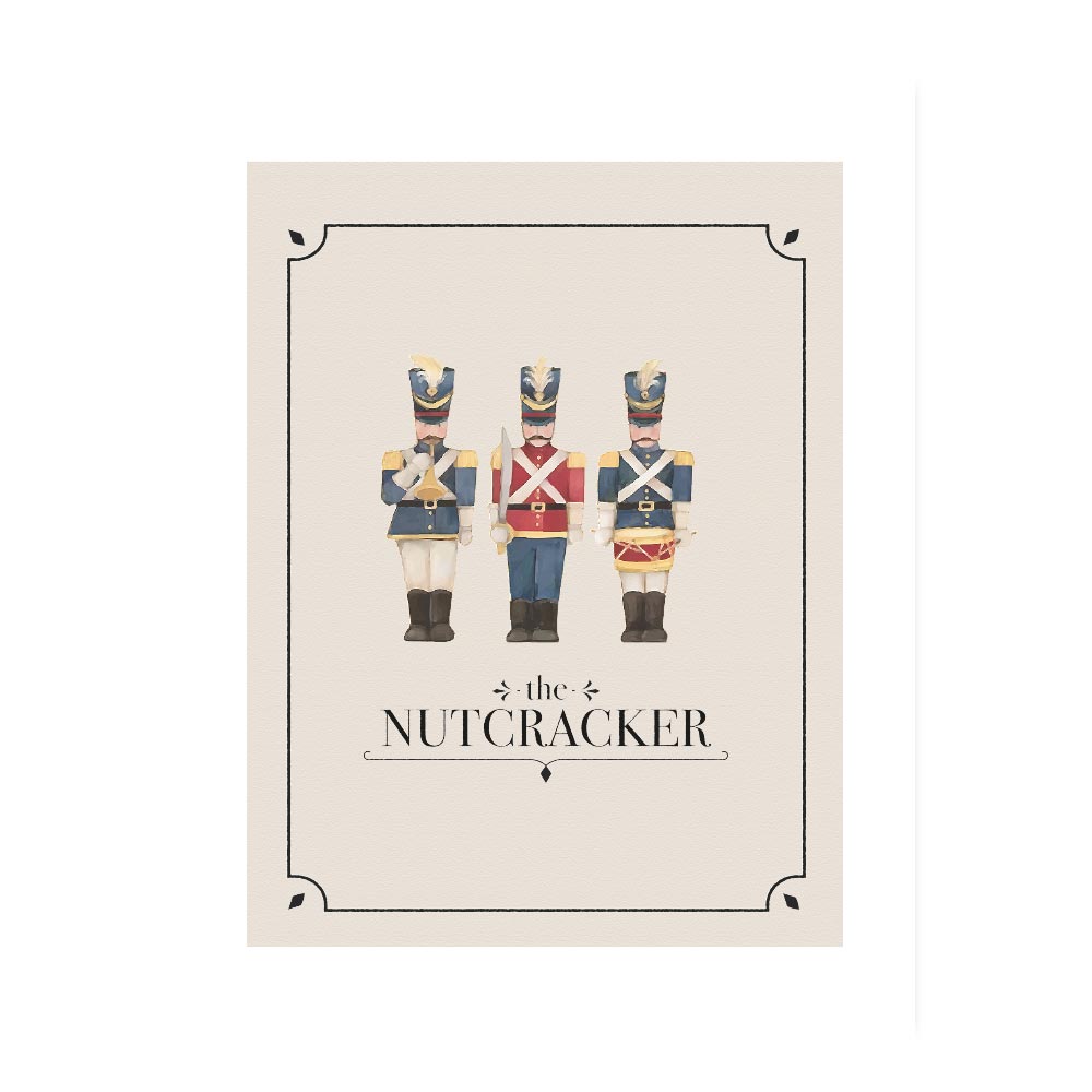 Poster Natalizio Nutcracker