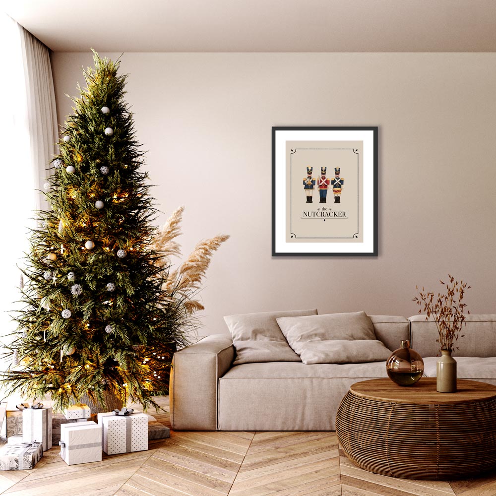 Poster Natalizio Nutcracker