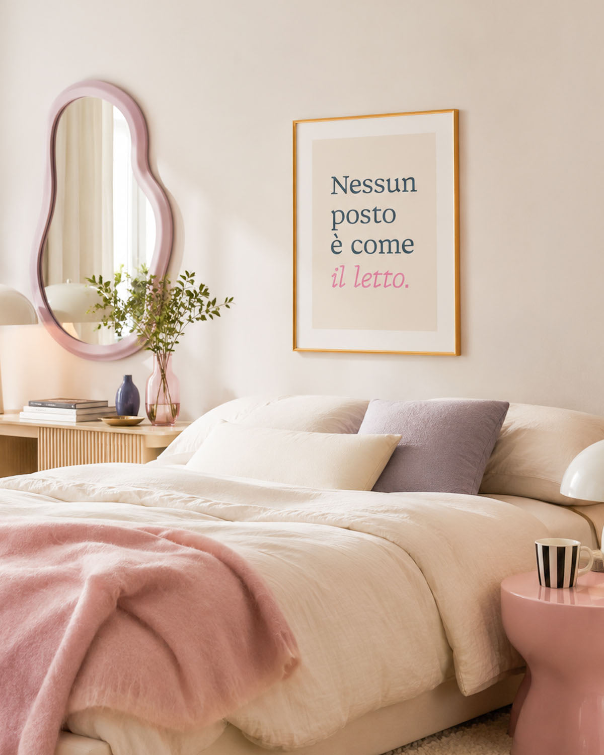 poster Typography con testi e citazioni, decorazione casa ideale per ambienti moderni