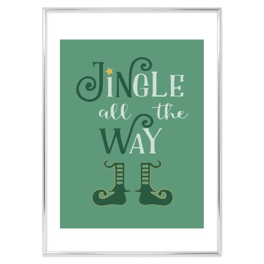 Poster Natalizio Jingle all the way
