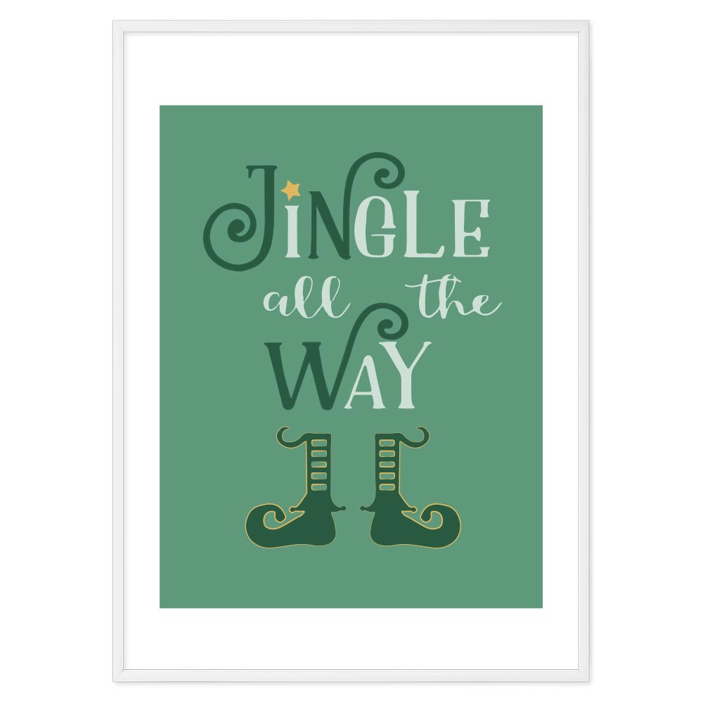 Poster Natalizio Jingle all the way