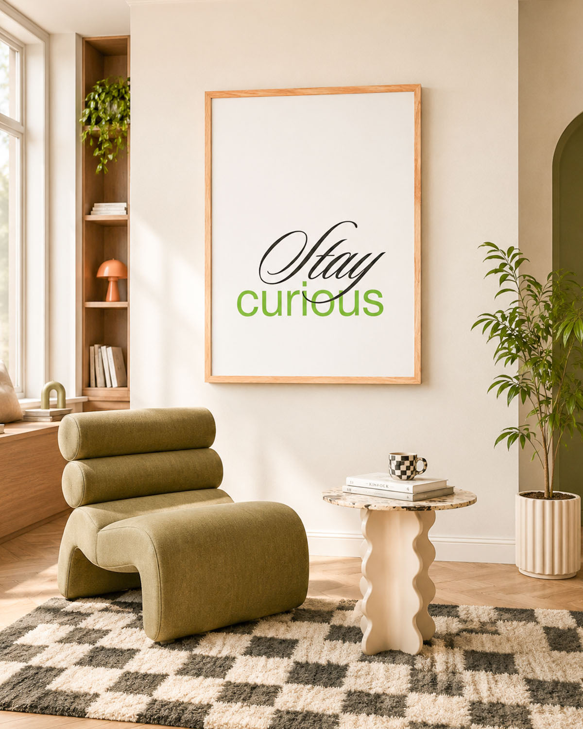 poster Typography con testi e citazioni, decorazione casa ideale per ambienti moderni