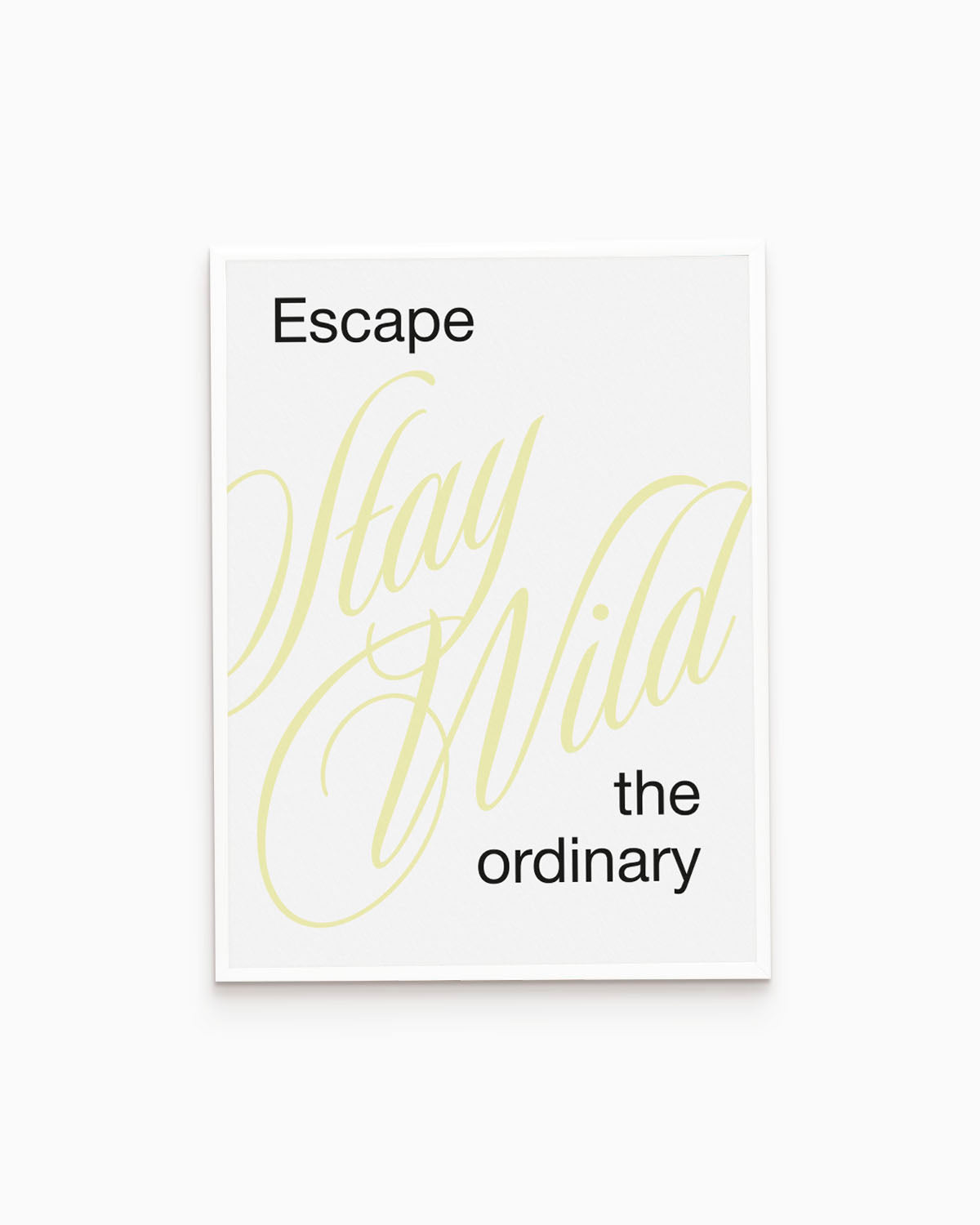 poster Typography con testi e citazioni, decorazione casa ideale per ambienti moderni