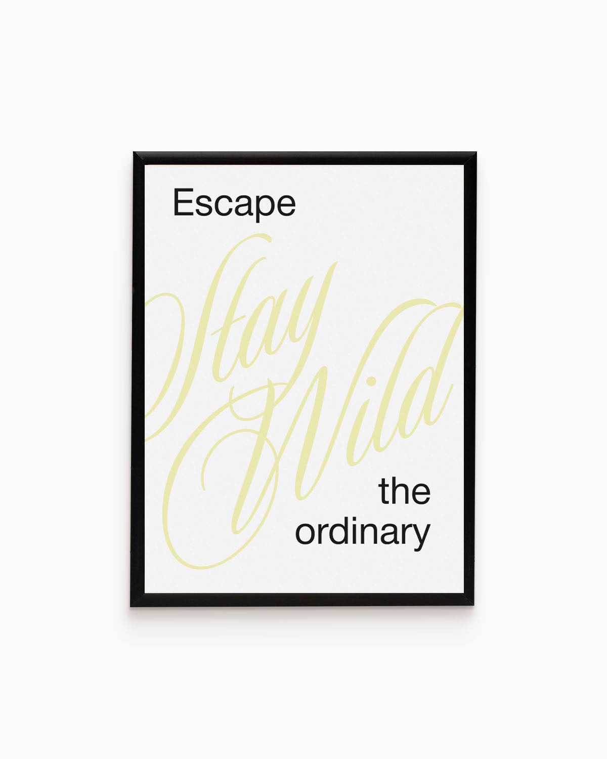 poster Typography con testi e citazioni, decorazione casa ideale per ambienti moderni