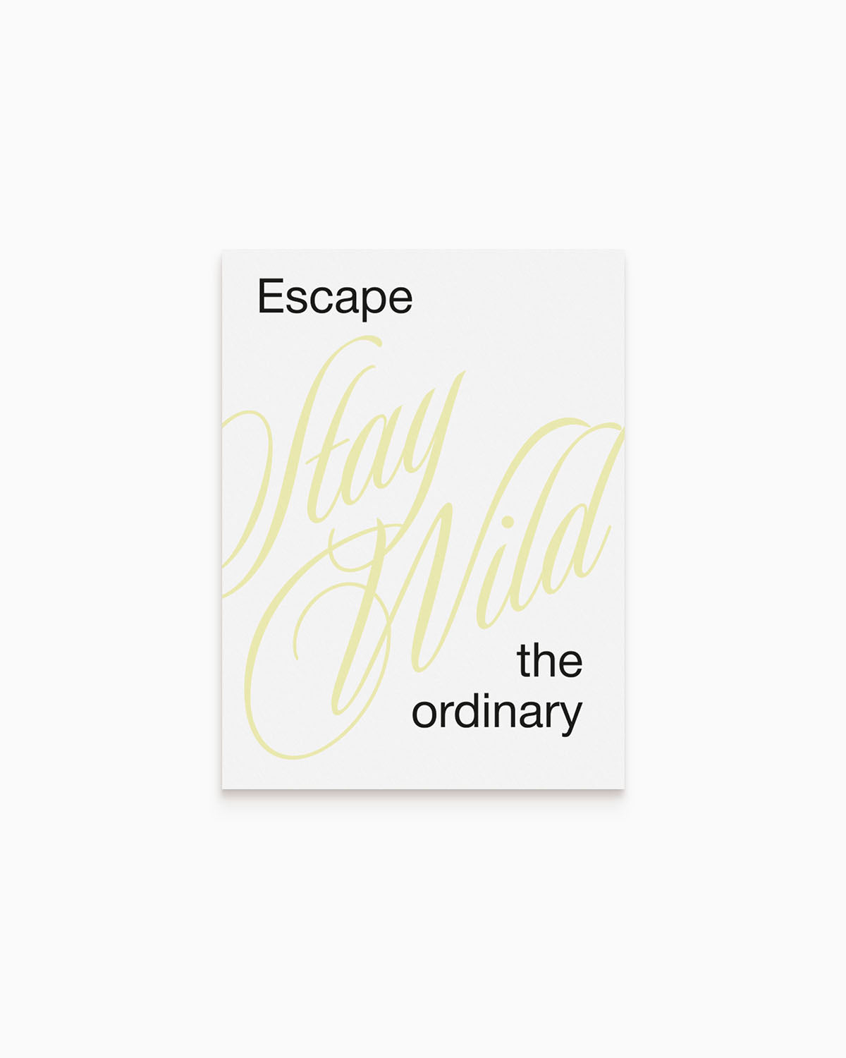 poster Typography con testi e citazioni, decorazione casa ideale per ambienti moderni