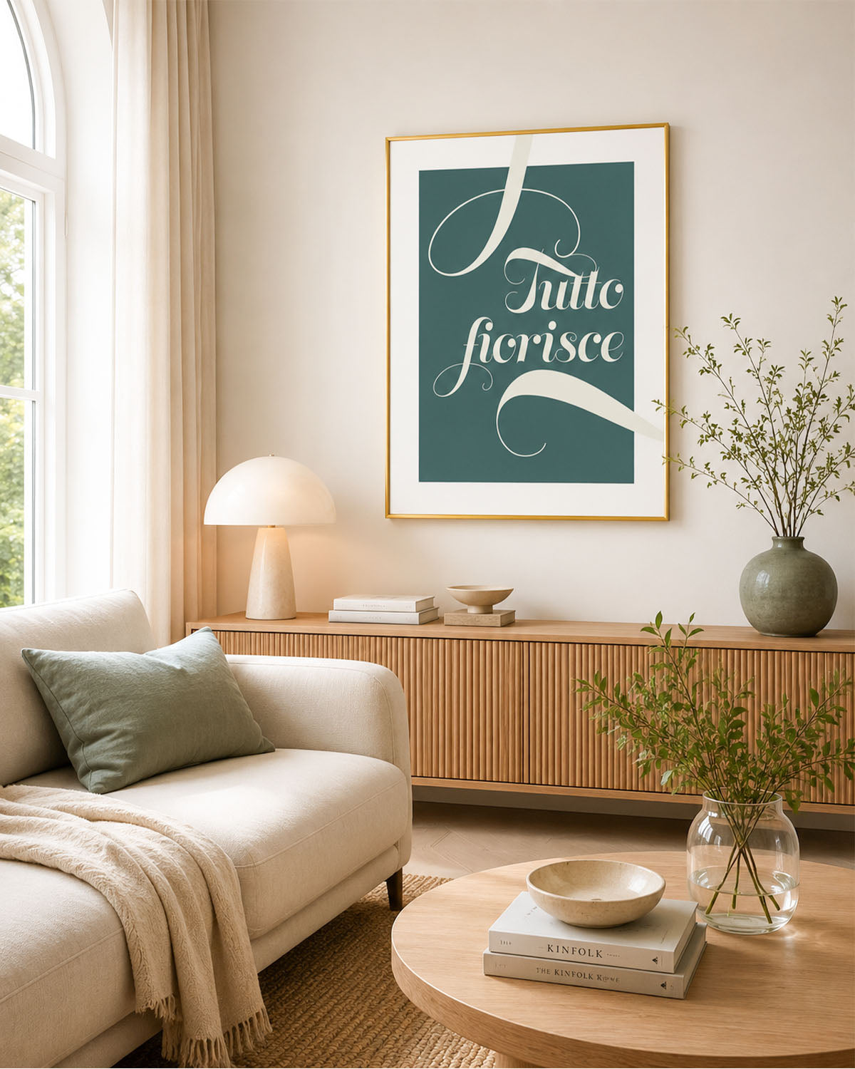 poster Typography con testi e citazioni, decorazione casa ideale per ambienti moderni