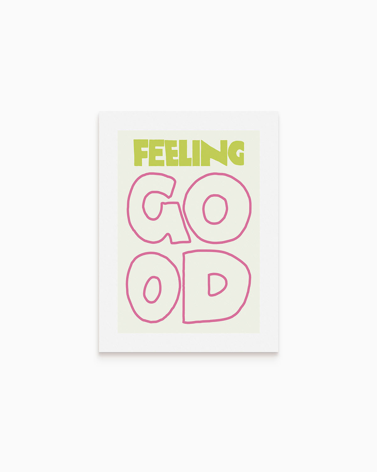 Poster Feeling good