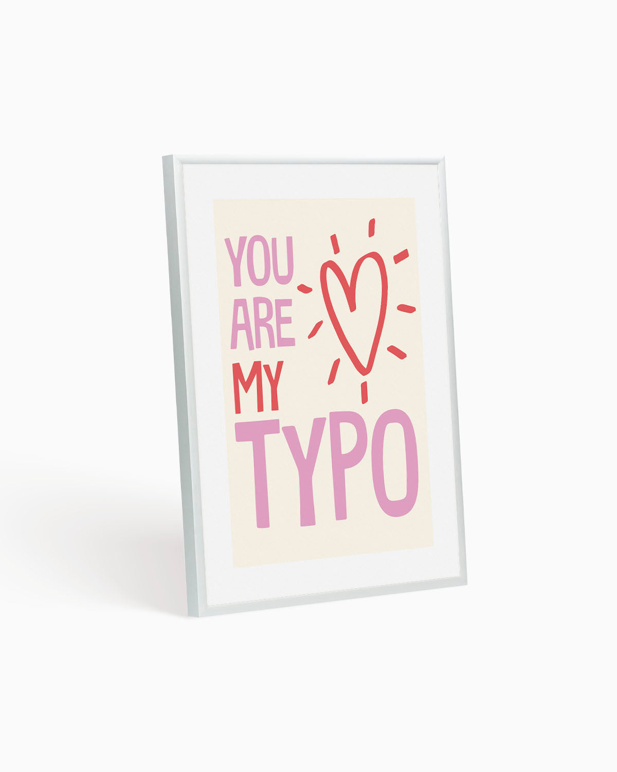 Poster You are my typo