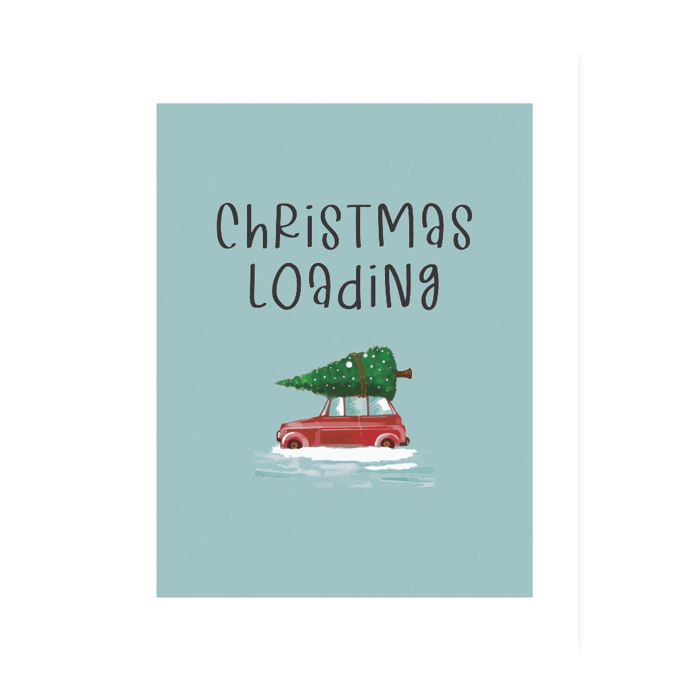 Poster Natalizio Christmas Loading