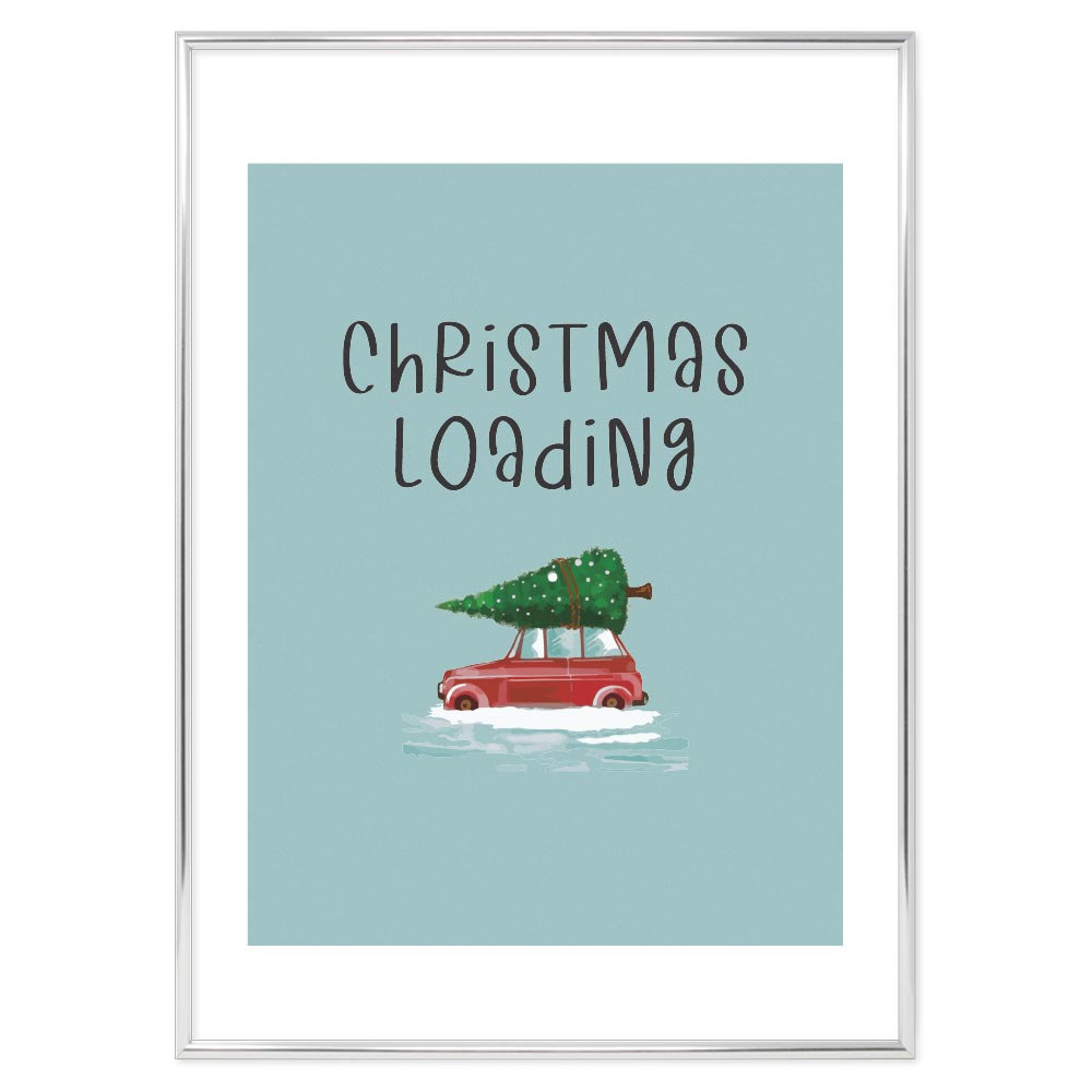 Poster Natalizio Christmas Loading
