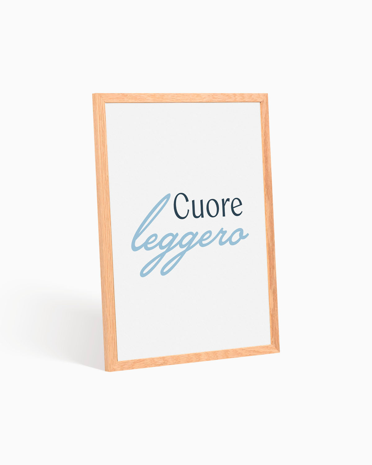 Poster Cuore leggero