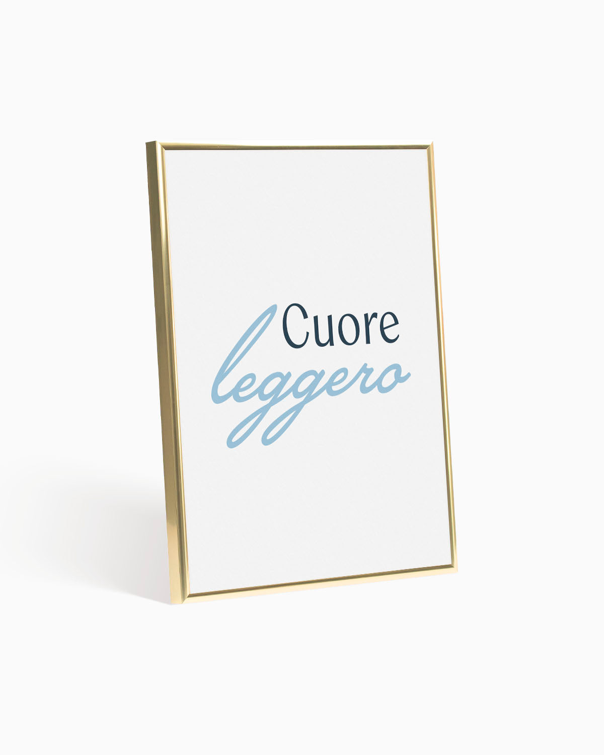 Poster Cuore leggero