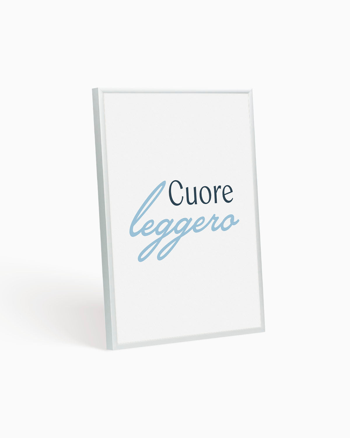 Poster Cuore leggero