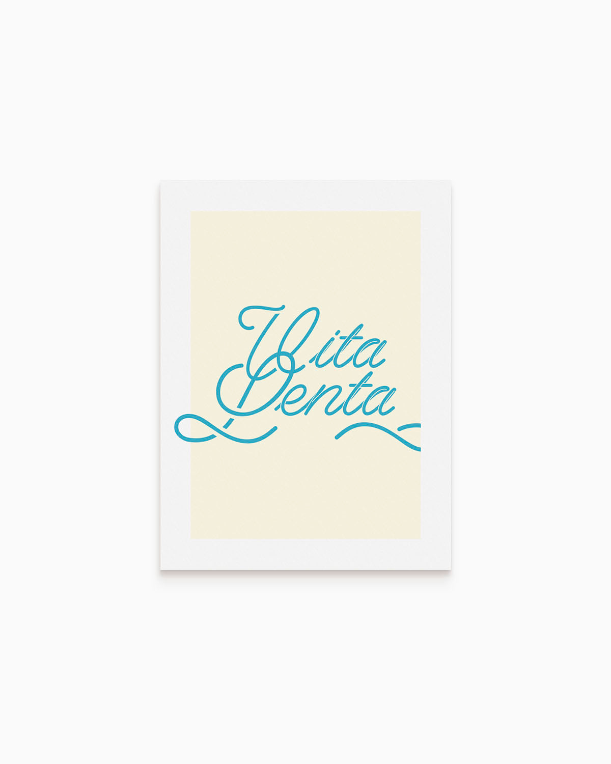 Poster Vita lenta