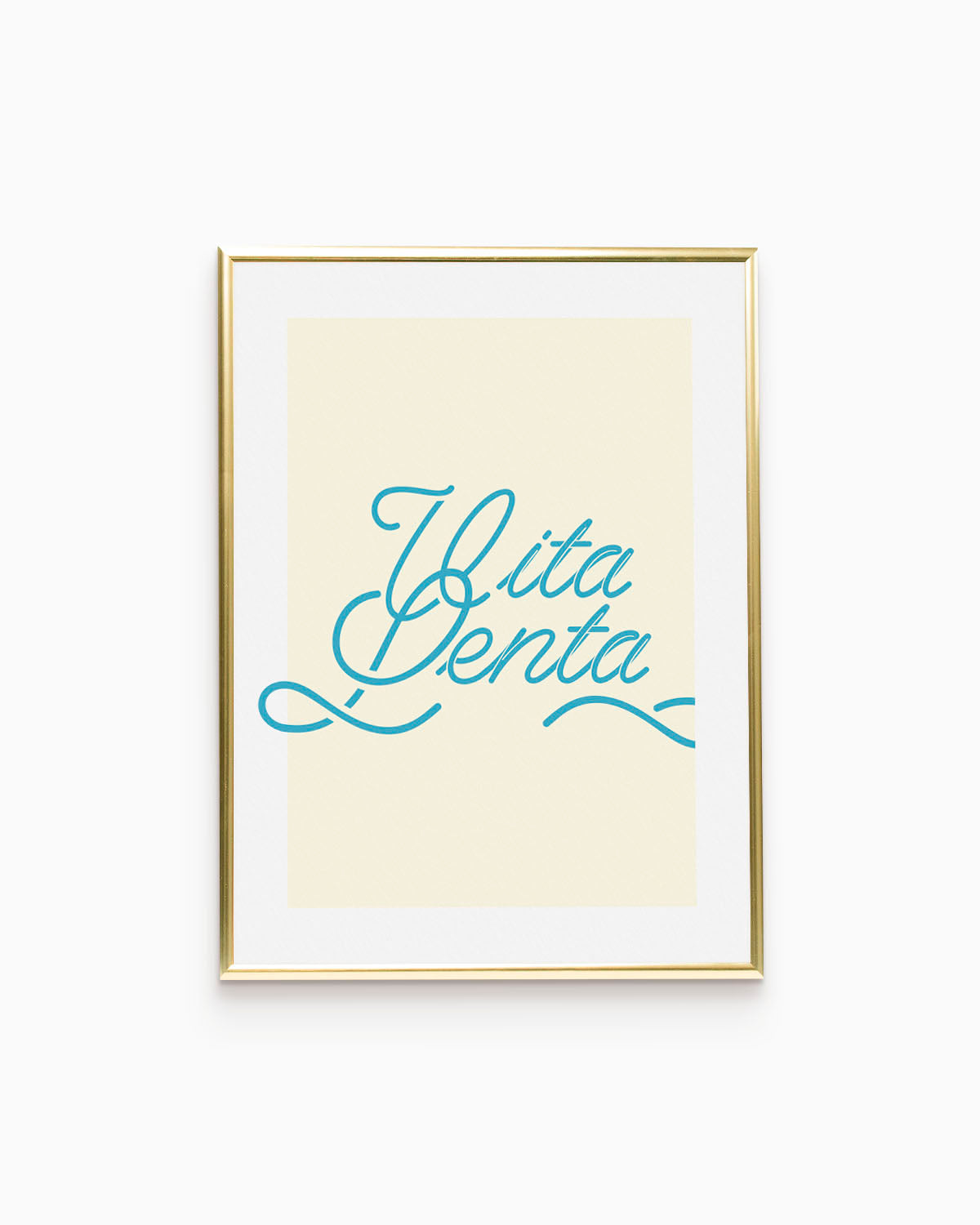 Poster Vita lenta