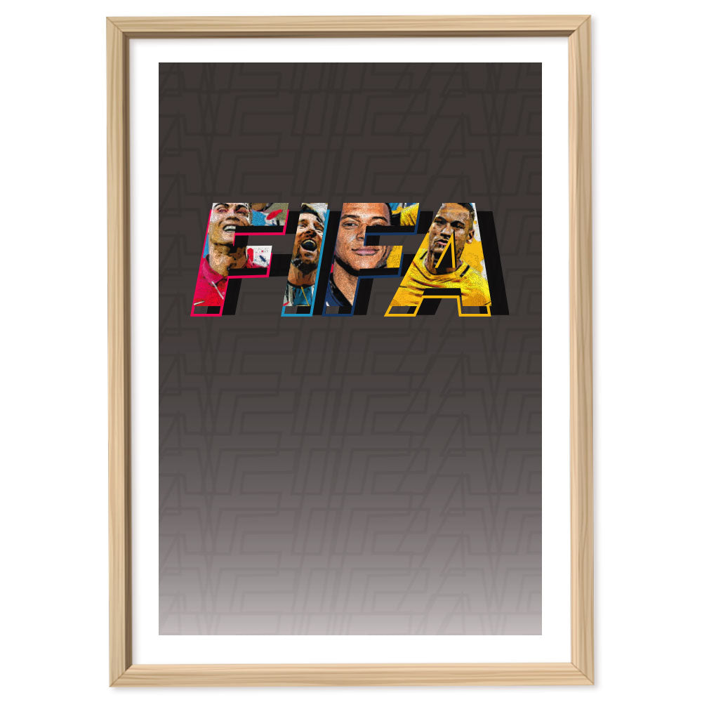 Poster Gaming Fifa Black