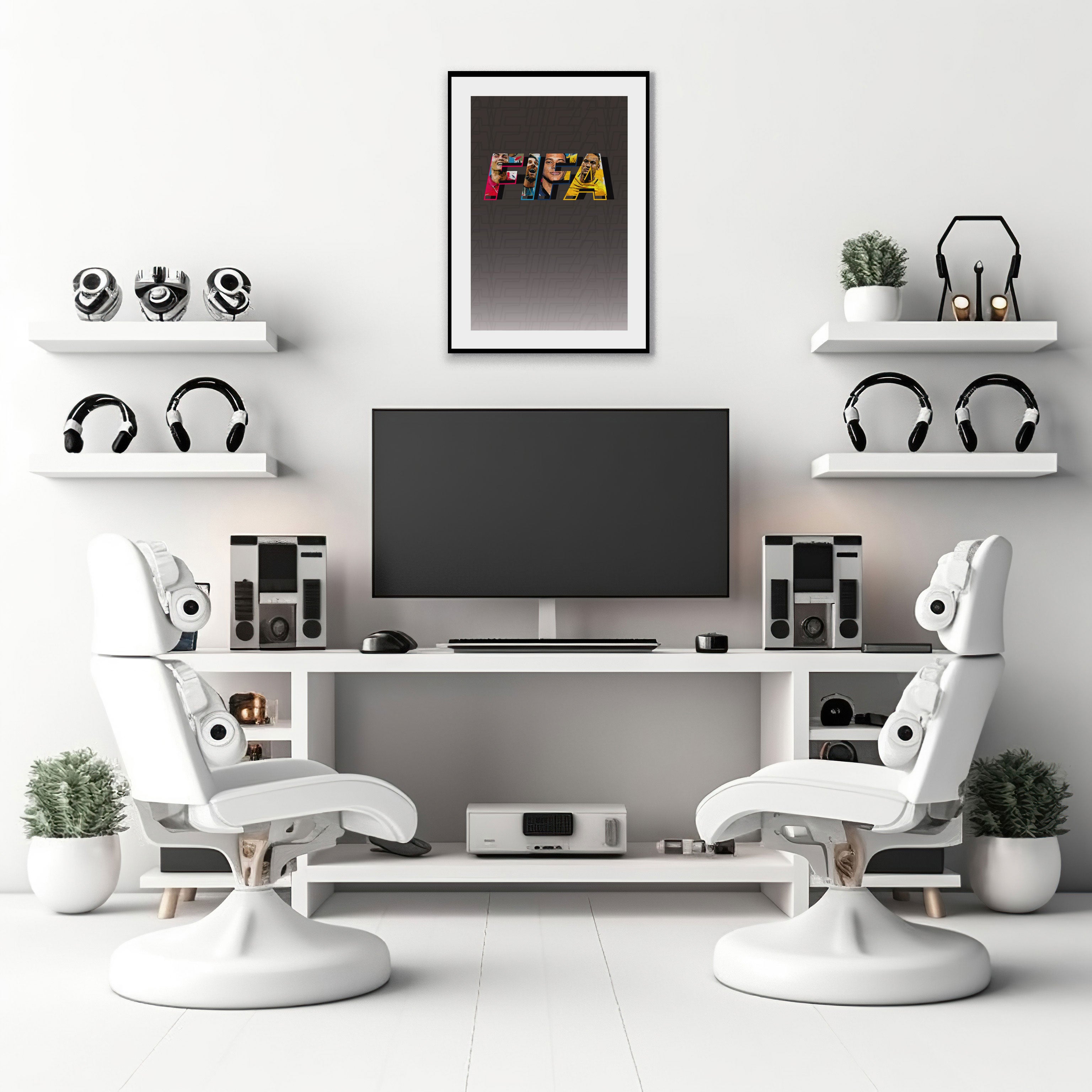 Poster Gaming Fifa Black