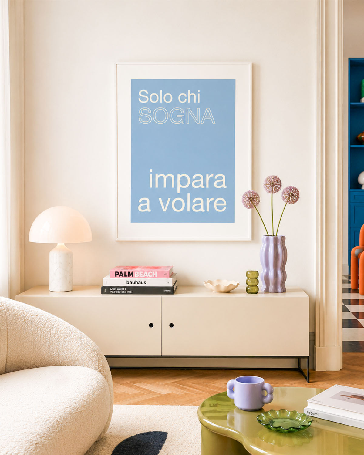 Poster Solo chi sogna impare a volare