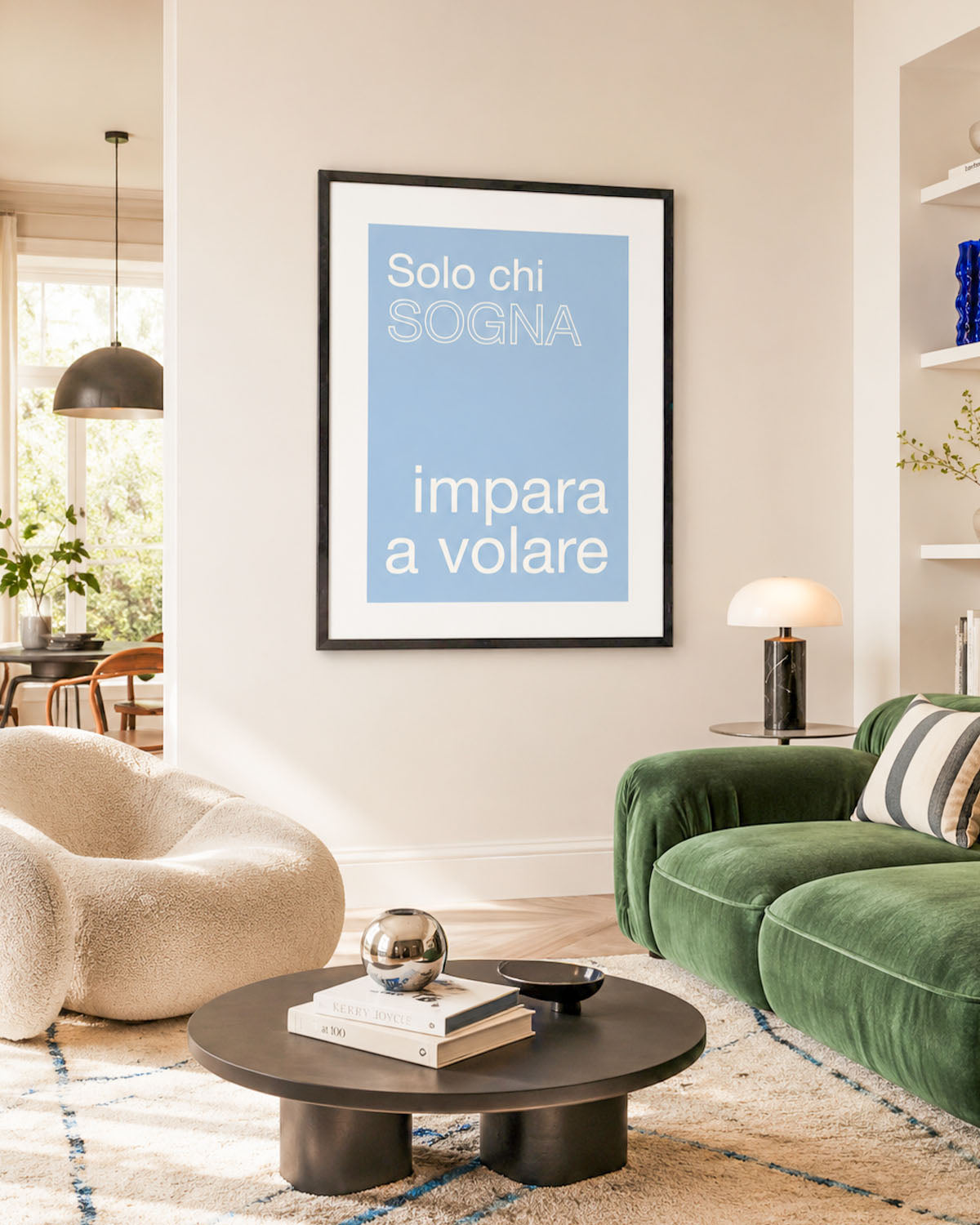 Poster Solo chi sogna impare a volare