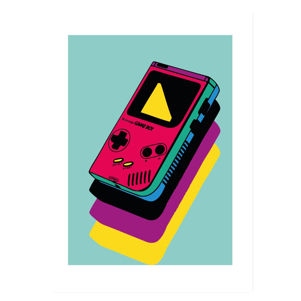 Poster Gaming Game Boy