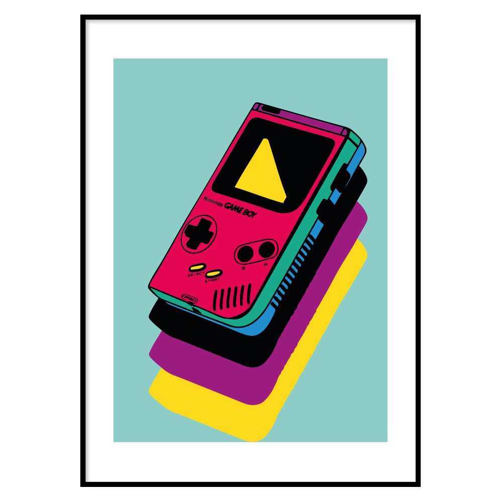 Poster Gaming Game Boy