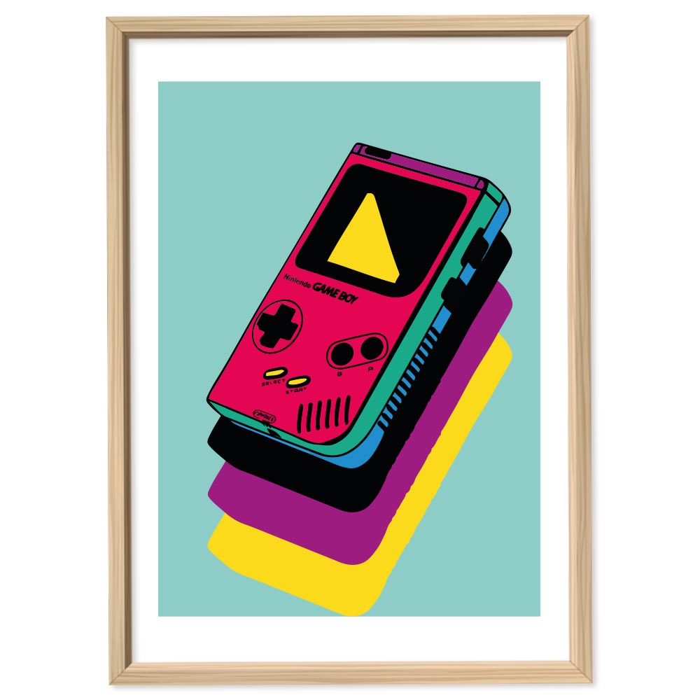 Poster Gaming Game Boy